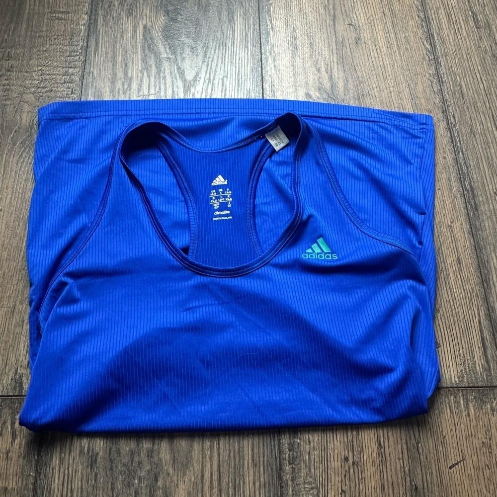 Adidas Royal Blue Athletic Tank
